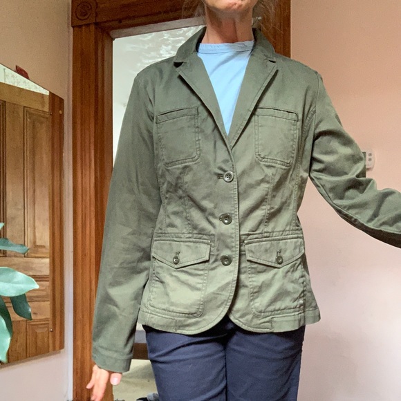 Blazer, size 4, 100% cotton. - Picture 3 of 10